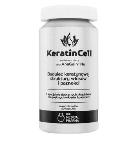 KeratinCell - suplement na włosy i paznokcie